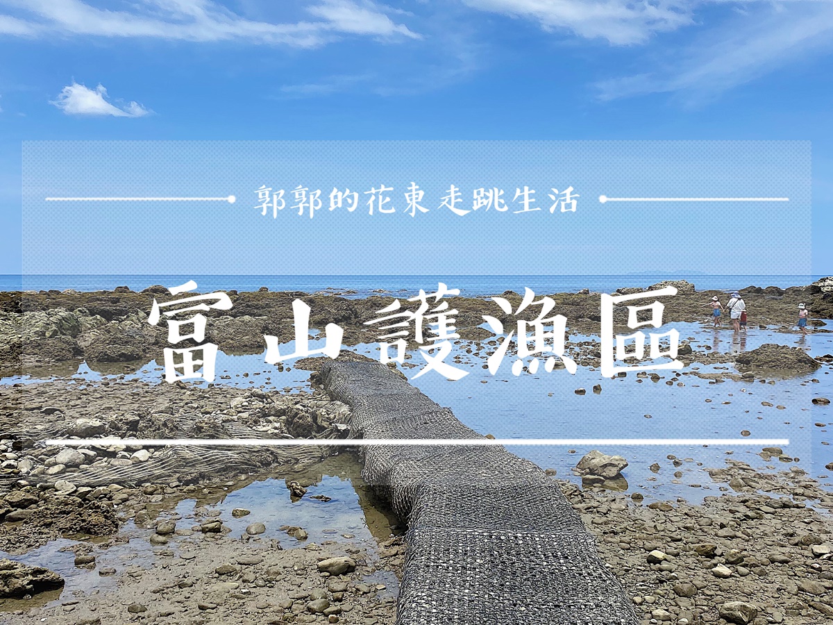 【台東遊記】富山漁業資源保育區┃潮間帶生態豐富的親子餵魚體驗景點┃