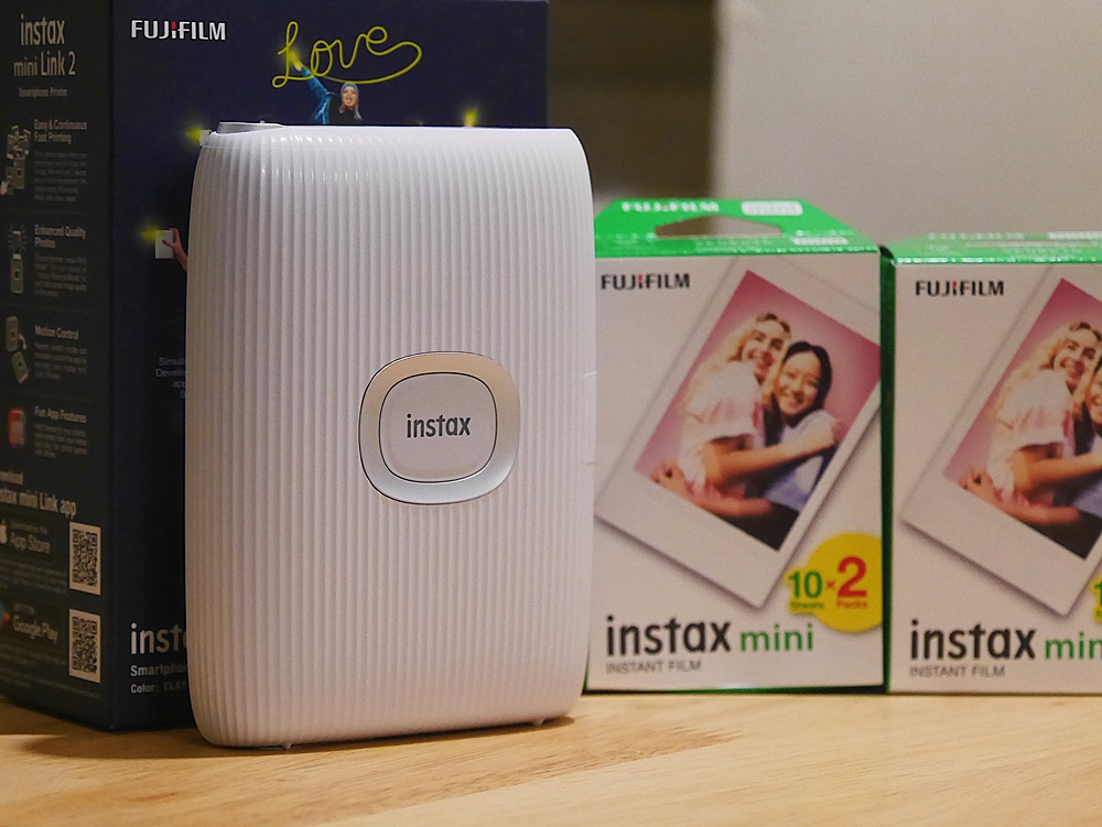 【生活開箱】FUJIFILM instax mini Link 2手機照片印相機┃隨拍就能隨時編輯，記錄生活的小幫手┃