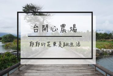 【花蓮遊記】台開心農場~洄瀾灣出海口的親子共遊景點