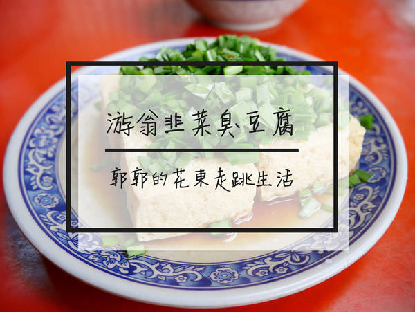 【花蓮鳳林】游翁韭菜臭豆腐~老饕最愛的獨特風味臭豆腐
