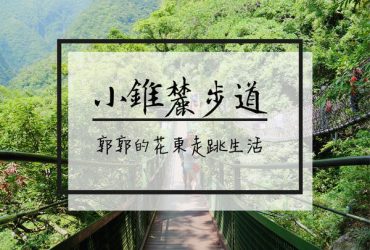 【花蓮遊記】太魯閣小錐麓步道~近遊客中心輕鬆寫意的景觀型步道